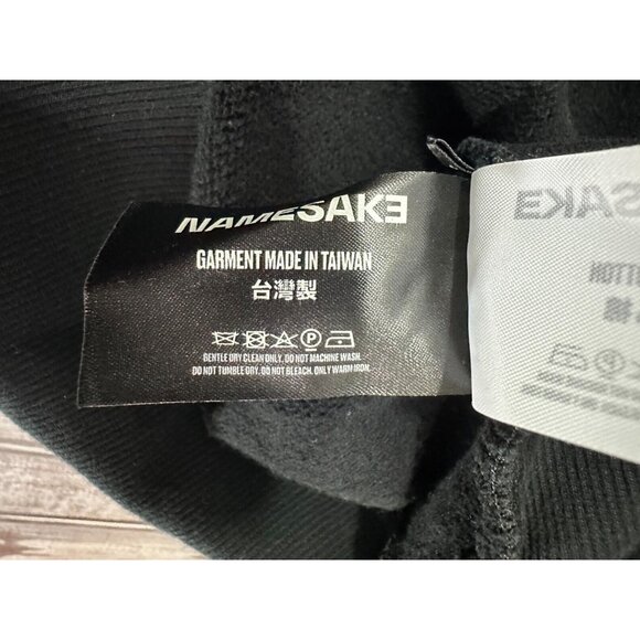 Namesake Sava oversized hoodie euphoric color black size S embroidered - Picture 10 of 14